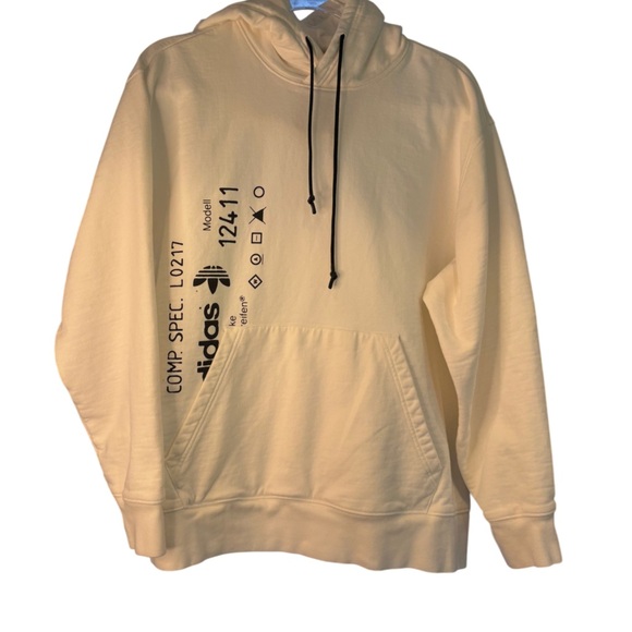 Adidas Alexander Wang Collab Hoodie with Black Accents - Picture 1 of 5